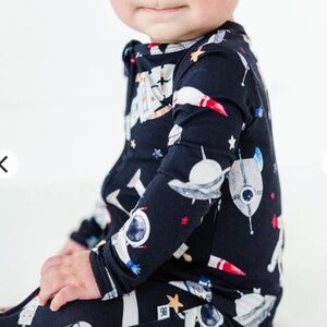 Bums & Roses I Need Space Kids Footie Pajamas